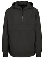 BuildYourBrand Basic Pull Over Jacke mit Kapuze, Black S, BY096 – Bild 2