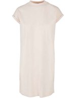BuildYourBrand Damenkleid mit Stehkragen und Schulterdetails, Light Asphalt S, BY101 – Rosa