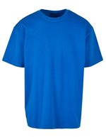 Schweres Oversize-T-Shirt – Blu cobalto