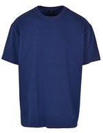 Schweres Oversize-T-Shirt – Blu scuro
