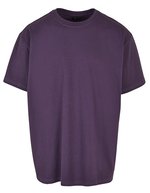 Schweres Oversize-T-Shirt – Viola Notte