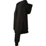 BuildYourBrand Bauchfreies Mädchen-Cropped-Sweatshirt mit Kapuze, Black 134/140, BY113 – Bild 5