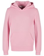 BuildYourBrand Kids' Basic Hoody 2023 mit Kängurutasche, Black 134/140, BY117 – Doux Rose