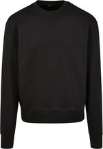 Premium Oversize Crewneck Sweatshirt Schwarz – Bild 3