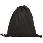 BuildYourBrand Schwarze Baumwoll-Gymbag mit Kordelzug, Black 44 x 42 cm, BY125 – Bild 3