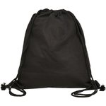 BuildYourBrand Schwarze Baumwoll-Gymbag mit Kordelzug, Black 44 x 42 cm, BY125 – Bild 4