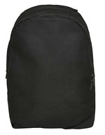 BuildYourBrand Schwarzer Rucksack mit zwei Taschen, Black 45 x 32 x 18 cm, BY126 – Bild 2