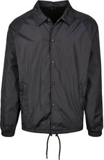 BuildYourBrand Sportliche Coach-Jacke mit Raglan-Schnitt, Black XS, BY128 – Bild 3