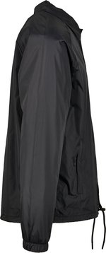 BuildYourBrand Sportliche Coach-Jacke mit Raglan-Schnitt, Black XS, BY128 – Bild 6