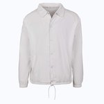 BuildYourBrand Sportliche Coach-Jacke mit Raglan-Schnitt – White