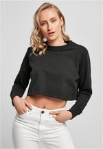 BuildYourBrand Cropped Crew Shirt aus Baumwolle, White 3XL, BY131 – Bild 1