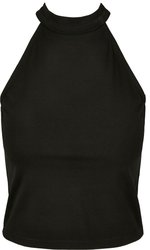 BuildYourBrand Figurbetontes bauchfreies Turtleneck-Top, White XS, BY134 – Bild 3