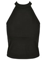 BuildYourBrand Figurbetontes bauchfreies Turtleneck-Top, White XS, BY134 – Bild 2