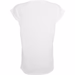 BuildYourBrand T-shirt in Cotone Biologico con dettaglio sulla spalla – immagine 4