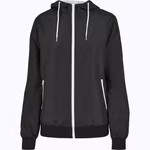 Recycelter Windrunner Damen – Black/White