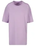 BuildYourBrand Oversized T-Shirt aus Baumwolle für Damen, Black L, BY149 – Lilac