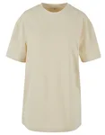BuildYourBrand Oversized T-Shirt aus Baumwolle für Damen, Black L, BY149 – Sand
