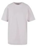 BuildYourBrand Oversized T-Shirt aus Baumwolle für Damen, Black L, BY149 – Soft Lilac