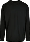 BuildYourBrand Bio-Baumwolle Langarmshirt mit Rippbündchen, White XXL, BY150 – Bild 3
