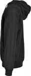 BuildYourBrand Veste Windrunner recyclée Noir avec capuche, Black/White S, BY151 – image 5