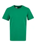 BuildYourBrand T-Shirt 2.0 mit Crewneck für Kinder, Black 110/116, BY158 – C. Green