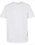 BuildYourBrand T-Shirt 2.0 mit Crewneck für Kinder, Black 110/116, BY158 – White