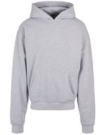 BuildYourBrand Build Your Brand Ultra Heavy Cotton Box Hoody Cobalt Blue S (BY162), BY162 – Gris