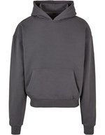 BuildYourBrand Build Your Brand Ultra Heavy Cotton Box Hoody Cobalt Blue S (BY162), BY162 – Magnet