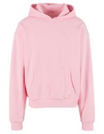 BuildYourBrand Build Your Brand Ultra Heavy Cotton Box Hoody Cobalt Blue S (BY162), BY162 – Doux Rose