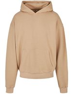BuildYourBrand Build Your Brand Ultra Heavy Cotton Box Hoody Cobalt Blue S (BY162), BY162 – U. Beige