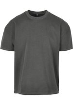 BuildYourBrand Ultra Heavy Baumwoll Oversized T-Shirt, Sand L, BY163 – Bild 3
