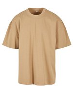 BuildYourBrand Ultra Heavy Baumwoll Oversized T-Shirt, Sand L, BY163 – U. Beige