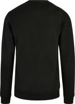 BuildYourBrand Sweatshirt Organic Basic Crew Bio-Baumwolle, Black S, BY173 – Bild 4