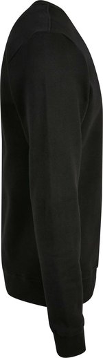 BuildYourBrand Sweatshirt Organic Basic Crew Bio-Baumwolle, Black S, BY173 – Bild 6