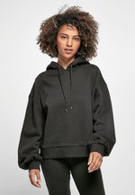 BuildYourBrand Bio-Baumwoll Oversized Hoody Damen, Soft Yellow XS, BY183 – Bild 1