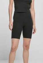 BuildYourBrand High Waist Fahrrad Shorts Schwarz, Black XS, BY184 – Bild 1