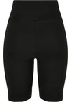 BuildYourBrand High Waist Fahrrad Shorts Schwarz, Black 4XL, BY184 – Bild 4
