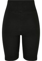 BuildYourBrand High Waist Fahrrad Shorts Schwarz, Black XS, BY184 – Bild 4