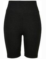 BuildYourBrand High Waist Fahrrad Shorts Schwarz, Black XS, BY184 – Bild 2