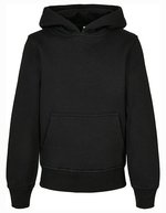 Bio-Baumwolle Basic Hoodie für Kinder – Black