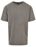BuildYourBrand Acid Washed Oversize T-Shirt 240 g/m², Asphalt M, BY189 – Bild 2