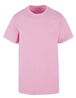 BuildYourBrand Acid Washed Rundhals-T-Shirt aus Baumwolle, Baltic Blue XS, BY190 – Doux Rose