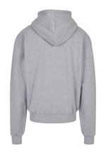 BuildYourBrand Ultra Heavy Zip Hoody 460 g/m², Heather Grey L, BY192 – Bild 4