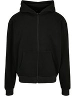 BuildYourBrand Ultra Heavy Zip Hoody 460 g/m², Heather Grey L, BY192 – Bild 2