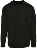 BuildYourBrand Oversized Langarm-T-Shirt mit Rundhalsausschnitt, Sand L, BY198 – Bild 2