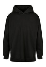 BuildYourBrand Oversized Hoody mit überkreuzter Kapuze, Grey M, BY199 – Bild 3