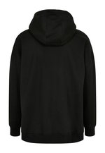 BuildYourBrand Oversized Hoody mit überkreuzter Kapuze, Grey M, BY199 – Bild 4
