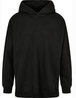 BuildYourBrand Oversized Hoody mit überkreuzter Kapuze – Black