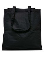 BuildYourBrand Oversized Canvas Tasche 100% Baumwolle, Black 45 x 45 cm, BY202 – Bild 2
