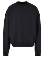 BuildYourBrand Ultra Heavy Baumwoll Crewneck Sweatshirt – Black